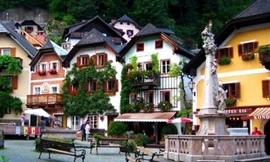 Thị trấn Hallstatt nước Áo đẹp như cổ tích