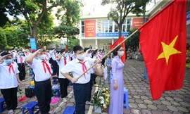 Cận cảnh ngày khai giảng đặc biệt ở Thủ đô