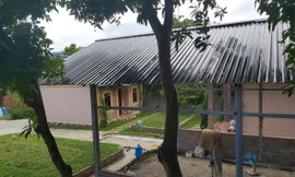 Khu đất nhà văn hóa Khu 7 bị chiếm dụng, quây tôn