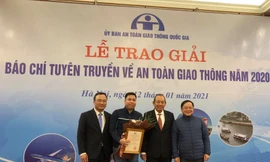 Báo Tiền Phong đạt giải nhì giải Báo chí tuyên truyền về an toàn giao thông