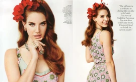 Lana Del Rey rạng ngời trên Vogue
