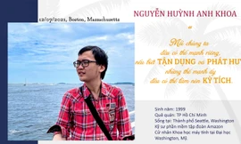 Chàng trai Việt được 5 trường đại học Mỹ đón nhận kể về niềm đam mê công nghệ