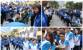 Hàng nghìn sinh viên sôi nổi tham gia ngày hội kết nối
