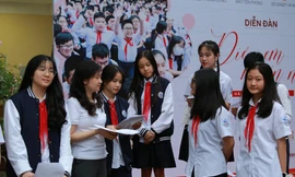 Học sinh, giáo viên tất bật chuẩn bị cho diễn đàn ‘Điều em muốn nói’
