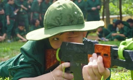 Hành trình rèn luyện trong quân ngũ của 'chiến sĩ nhí'