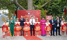 Khánh thành công trình Tôn vinh kỳ tích ngoại giao thời đại Hồ Chí Minh