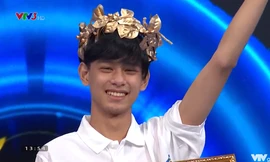 'Rượt đuổi' điểm số kịch tính, nam sinh trường Chuyên Nguyễn Huệ giành vòng nguyệt quế Olympia