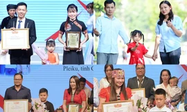 Những cặp đôi trẻ 'tâm đầu ý hợp' làm giàu trên quê hương