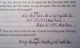Bài toán lớp 2 "gây bão" trong dư luận