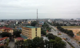 Một góc TP Việt Trì ngày nay - tỉnh lỵ, trung tâm chính trị, kinh tế, văn hóa của Phú Thọ.