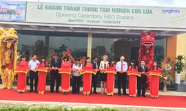 Lễ khánh thành Trung tâm nghiên cứu giống lúa lai 