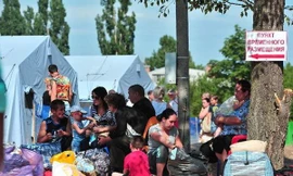 Người dân tị nạn Ukraine bắt đầu rời Nga trở về nhà