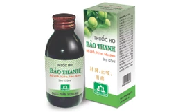 Thuốc ho Bảo Thanh - một trong những sản phẩm nhận danh hiệu Ngôi sao thuốc Việt 2014 do Cục QL Dược trao tặng