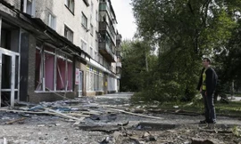 Hiện trường Donetsk hỗn loạn sau trận Kiev công kích