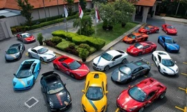 Siêu xe hội tụ chào đón sự kiện F1 2014 tại Singapore