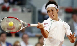 Ngôi sao đang lên Kei Nishikori vắng mặt đáng tiếc tại Rome Masters. Ảnh: Getty Images