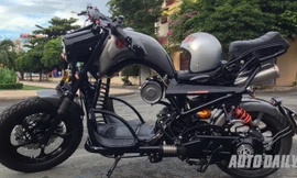 Ngắm xe tay ga đi phượt cực độc của thủ khoa Đại học Kiến Trúc