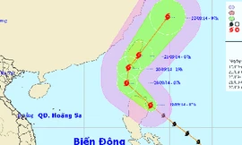 Xuất hiện cơn bão mới trên biển
