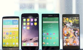  iPhone 6 Plus so dáng với các phablet Android