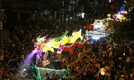 Thành Tuyên bừng sáng trong đêm hội 