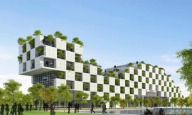 Kiến trúc độc đáo của tòa nhà ĐH FPT