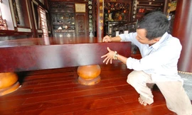 Bộ ván ngựa giá bạc tỷ của 'lái gỗ' miền Tây