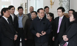 Bí thư Thành ủy Hà Nội kiểm tra các khu đô thị mới