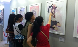 Triển lãm tranh minh họa Nhật Bản đầu tiên tại Việt Nam