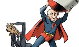 Putinman (siêu nhân Putin) - Hajo de Reijger (Hà Lan)