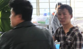 Đối tượng Phú khi điều trị bỏng ở bệnh viện