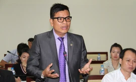  Doanh nhân tại buổi tọa đàm. Ảnh: Đại Dương