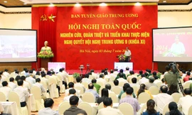 Quang cảnh hội nghị. ảnh: Dương Giang -TTXVN 
