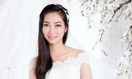 Cô gái quê lúa dự thi Hoa Hậu