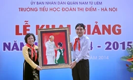 Lãnh đạo T.Ư Đoàn dự khai giảng năm học mới