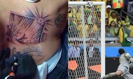 Có khá nhiều cầu thủ chơi bóng ở World Cup sở hữu những hình xăm ấn tượng