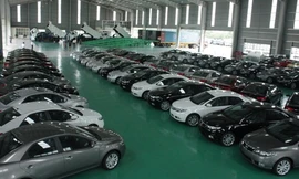 Nhà máy sản xuất và lắp ráp xe du lịch KIA của Thaco Group.