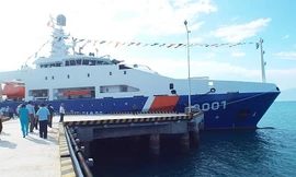 Hải đội 302 sở hữu tàu Cảnh sát biển hiện đại nhất Đông Nam Á