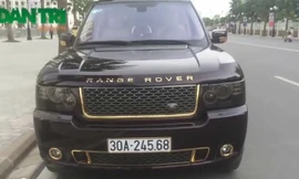 Ngắm siêu xe Range Rover độ vàng của đại gia đất mỏ