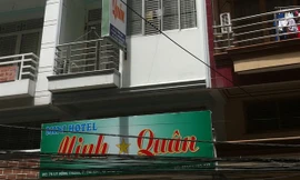 Khách sạn Thái Dương ở Trung tâm Thương mại Cái Khế, nơi Thôi Thanh Tuyền làm bảo vệ và đang đối diện khung hình phạt tới 20 năm tù. Ảnh: Sáu Nghệ