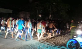 Hơn 400 học viên cai nghiện phá trung tâm, kéo về TP Hải Phòng