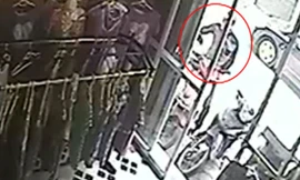 Pha trộm xe Air Blade khó lường tại shop quần áo