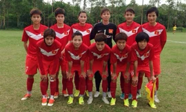 Tuyển nữ Việt Nam. Ảnh; VFF.