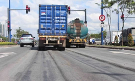 Đại lộ nghìn tỷ lún do vật liệu không đạt chuẩn