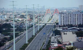 Thông xe tiếp đường nội đô 10 làn đẹp nhất Sài Gòn