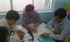 Chỉ là y sĩ nhưng ông Đức nổ là “bác sĩ” và khám bệnh chui cho hàng nghìn người. ảnh: L.N