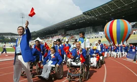 Đoàn Việt Nam giành 48 HC vàng, vượt chỉ tiêu đề ra. Ảnh: VOC.