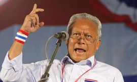 Thủ lĩnh đối lập Thái Lan Suthep Thaugsuban. Ảnh: Getty Images