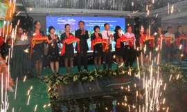 Cắt băng khai trương nhà mẫu Scenic Valley