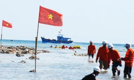 Cáp ngầm xuyên biển đến Lý Sơn sớm 10 ngày