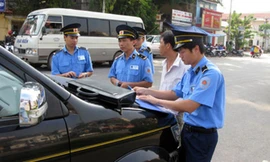 Lực lượng thanh tra giao thông. Ảnh: Minh họa